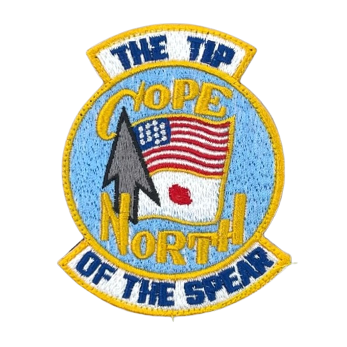 自衛隊グッズ　【復刻】1980年代COPE NORTH パッチ　マジック付