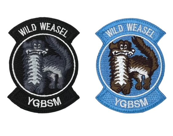 WILD WEASEL YGBSM　黒と青の2色　マジック付