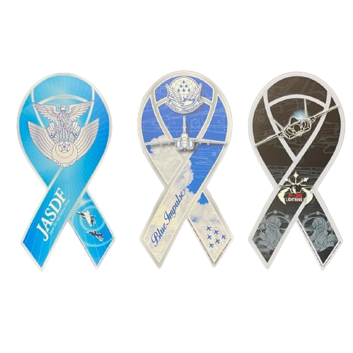 自衛隊グッズ　リボンマグネット　3種