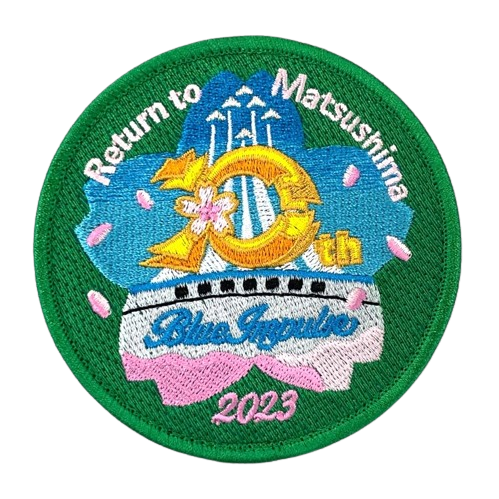 自衛隊グッズ　ブルーインパルス 2023 ツアー パッチ  マジック付