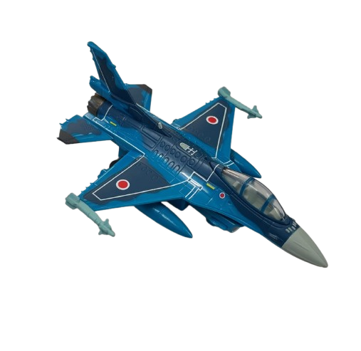 自衛隊グッズ  プルプラ シリーズ   F-2戦闘機　闘隼  VIPER プルバック玩具  スタンド付　