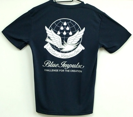 自衛隊グッズ　メンズTシャツ　ブルーインパルス　ツートンカラー