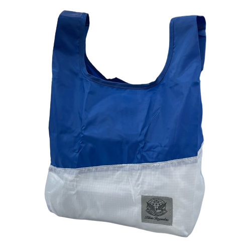 自衛隊グッズ　ブルーインパルス　エコバッグ　カラビナ付き