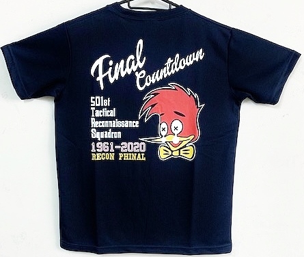 自衛隊グッズ　　501飛行隊　ファイナルカウントダウン・メンズＴシャツ
