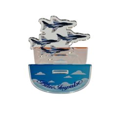 自衛隊グッズ  ブルーインパルス   アクリル ムービング スタンド　