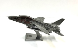 自衛隊グッズ　メタリックナノパズル　航空自衛隊　ブル－インパルス
