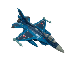 自衛隊グッズ  プルプラ シリーズ   F-2戦闘機　闘隼  VIPER プルバック玩具  スタンド付　