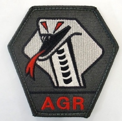 ワッペン　飛行教導隊　アグレッサー（AGR）　コブラ　マジック付