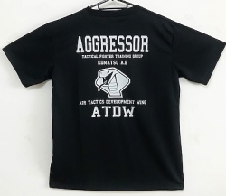 自衛隊グッズ　メンズTシャツ　AGGRESSR飛行教導隊　アグレッサー（AGR）　コブラ　　速乾タイプ