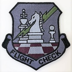 自衛隊グッズ　入間基地　飛行点検隊　飛点隊　ワッペンマジック付