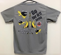 自衛隊グッズ　7空団　301SQ　カエル　Go　for it!　!スペシャルマーキング　メンズTシャツ　　百里基地