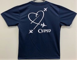 自衛隊グッズ　ブルーインパルス　キューピット　4・5・6番機　メンズTシャツ　速乾タイプ