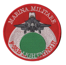 ワッペン　イタリア海軍F-35B　空母カブール来日 　マジック付