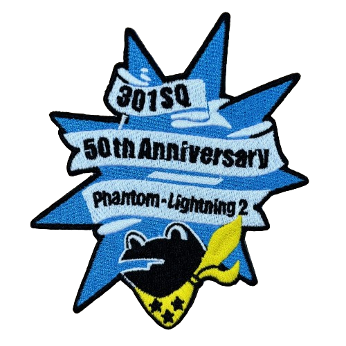 航空自衛隊301飛行隊50周年記念パッチ 航空自衛隊301飛行隊50周年記念パッチの通販 by MSK's shop｜ラクマ