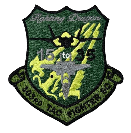 航空自衛隊 第303飛行隊 小松基地 F-35配備記念パッチ ワッペン 自衛隊グッズ 小松基地 第6航空団 第303飛行隊 FIGHTING DRAGON