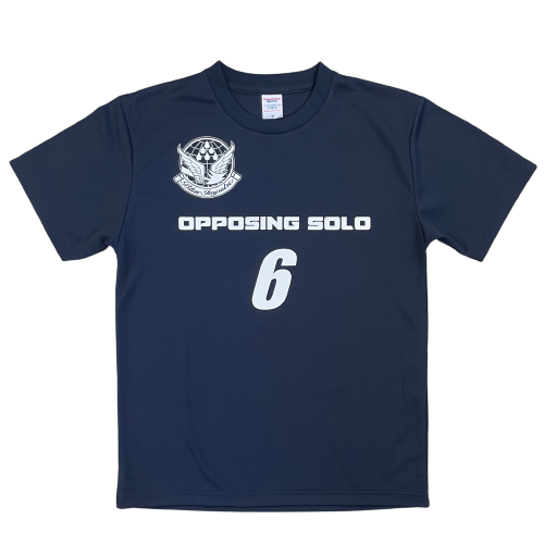 自衛隊グッズ ブルーインパルス 6番機 メンズTシャツ 速乾タイプ
