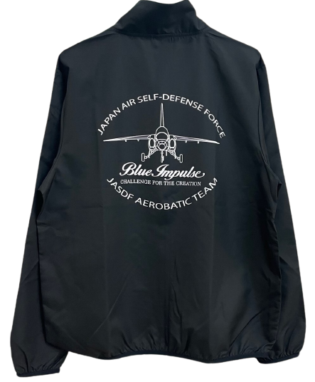 自衛隊グッズ ブルーインパルス スタンドジャケット 機体正面