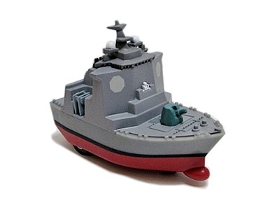 自衛隊グッズ 海上自衛隊 プルバック イージス艦 スタンド付