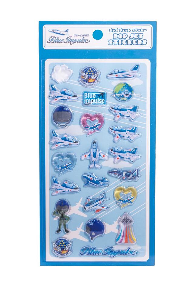 自衛隊グッズ T-4 ブルーインパルス ポップジェット ステッカー