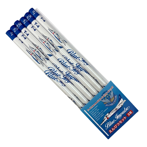 自衛隊グッズ ブルーインパルス えんぴつセット(2B) 6本セット