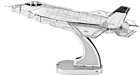 自衛隊グッズ メタリックナノパズル 航空自衛隊 F-35Aライトニング