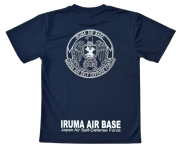 航空自衛隊グッズ　JASDF入間基地マーク　ネイビー　速乾タイプ　