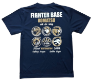 自衛隊グッズ     航空自衛隊小松基地  第6航空団  ファイターベース  Tシャツ　速乾タイプ