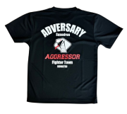 自衛隊グッズ　小松基地   飛行教導群   ADVERSARY  アグレッサー  Tシャツ  速乾タイプ