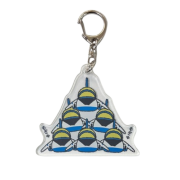 自衛隊グッズ  むぎゅブルー  アクリルキーホルダー