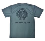 自衛隊グッズ　メンズＴシャツ　小松基地 航空救難団　救難員徽章  That others may live　速乾タイプ　ダークグレー