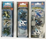 自衛隊グッズ　飛行機マグネット　セット　（磁石つきフィギア）　3種類　3機セット