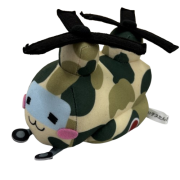 自衛隊グッズ  ぬいぐるみ   チヌたん 手乗りぬいぐるみ  航空自衛隊迷彩  ボールチェーン付