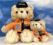 自衛隊グッズ ぬいぐるみ　旧フライトスーツ　ブルーインパルスベアー　　2サイズ(中サイズ、小ボールチェーン）