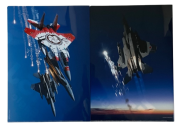 自衛隊グッズ　黒澤英介 撮影  Ｆ-15J　Eagle　クリアファイル2枚組