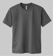 自衛隊グッズ　無地ダークグレーTシャツ　速乾タイプ　3種