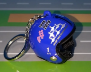 自衛隊グッズ ブルーインパルス ヘルメットキーチェーン 2024 1番機