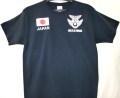自衛隊　メンズTシャツ　JASDF　航空自衛隊マークと日章旗　綿タイプ