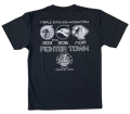 自衛隊グッズ　トリプルイーグル　ファイタータウン  シルバー  小松基地　Tシャツ　速乾タイプ