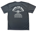 自衛隊グッズ　メンズTシャツ　入間基地402飛行隊  C-2　AIR CARGO TWO  (エアーカーゴ2)　速乾タイプ   グレー