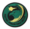 自衛隊グッズ　小松基地　第303飛行隊　ファイティングドラゴン　イーグルドライバー ベルクロ付