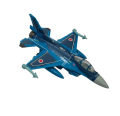 自衛隊グッズ  プルプラ シリーズ   F-2戦闘機　闘隼  VIPER プルバック玩具  スタンド付　