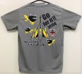 自衛隊グッズ　7空団　301SQ　カエル　Go　for it!　!スペシャルマーキング　メンズTシャツ　　百里基地