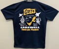 自衛隊グッズ　メンズTシャツ　GO　TO　三沢　カエルTシャツ　速乾タイプ