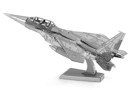 自衛隊グッズ  メタリックナノパズル   航空自衛隊   F-15Jイーグル