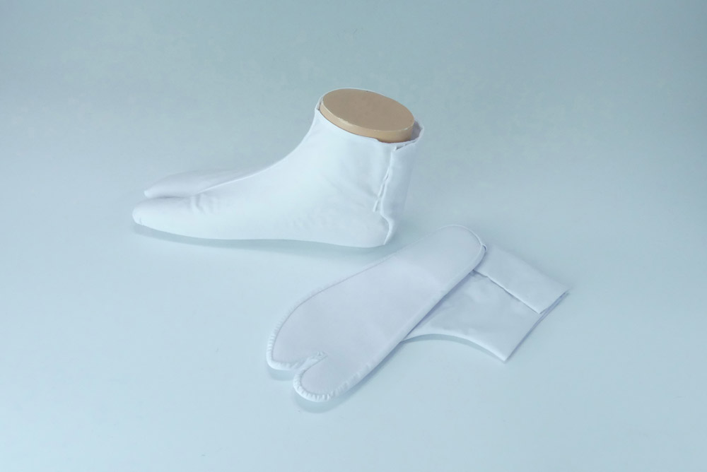 【福助足袋　白足袋】　上級綿キャラコ　ゆたか型　(冬用)　5足セット