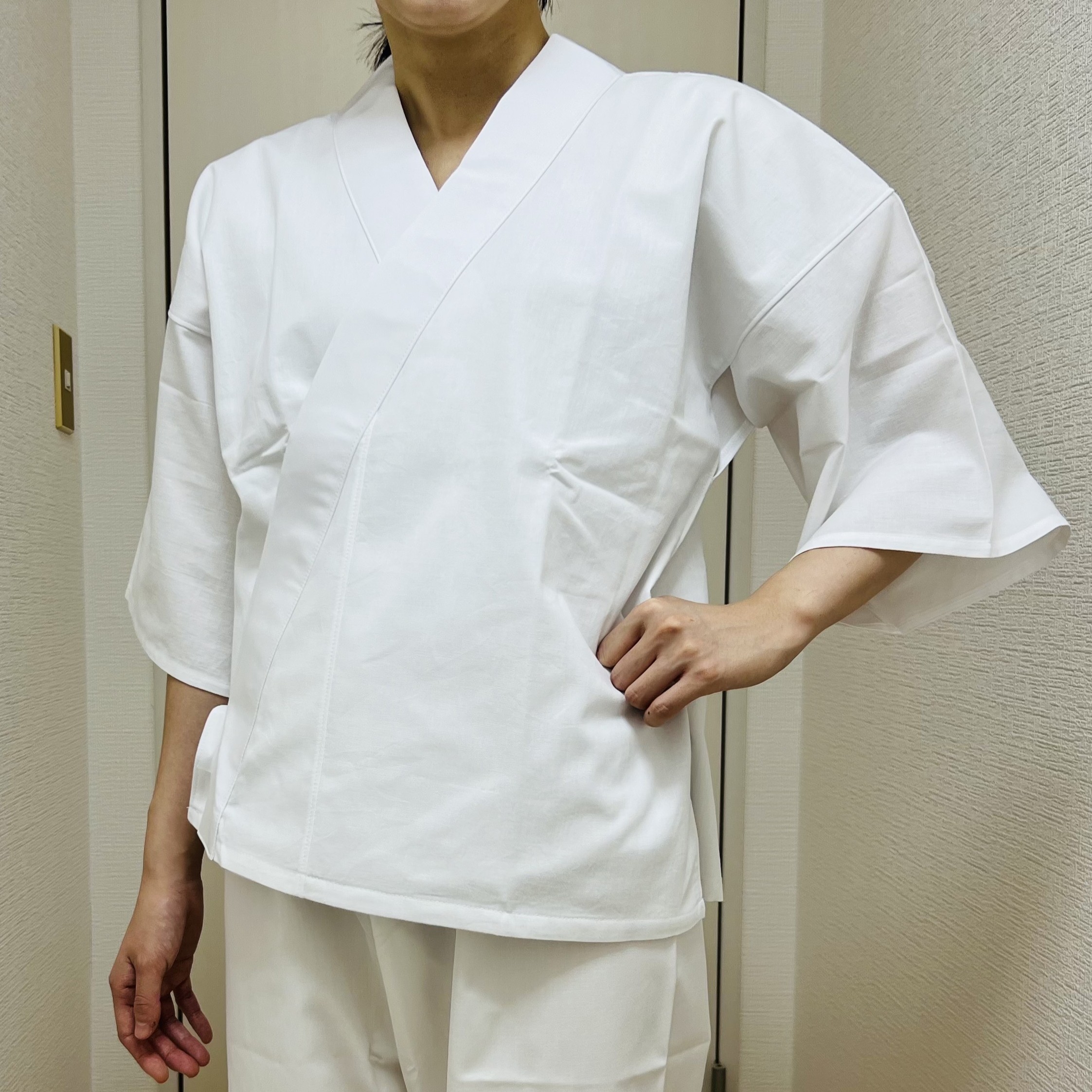 女性用腰元まであったか襦袢