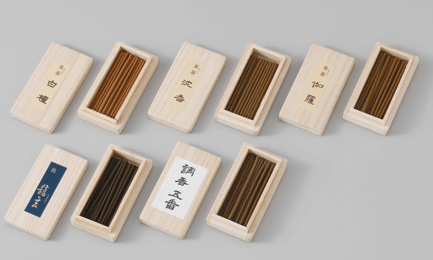 【御線香】　風韻/調香五番　ミニ寸　桐箱入