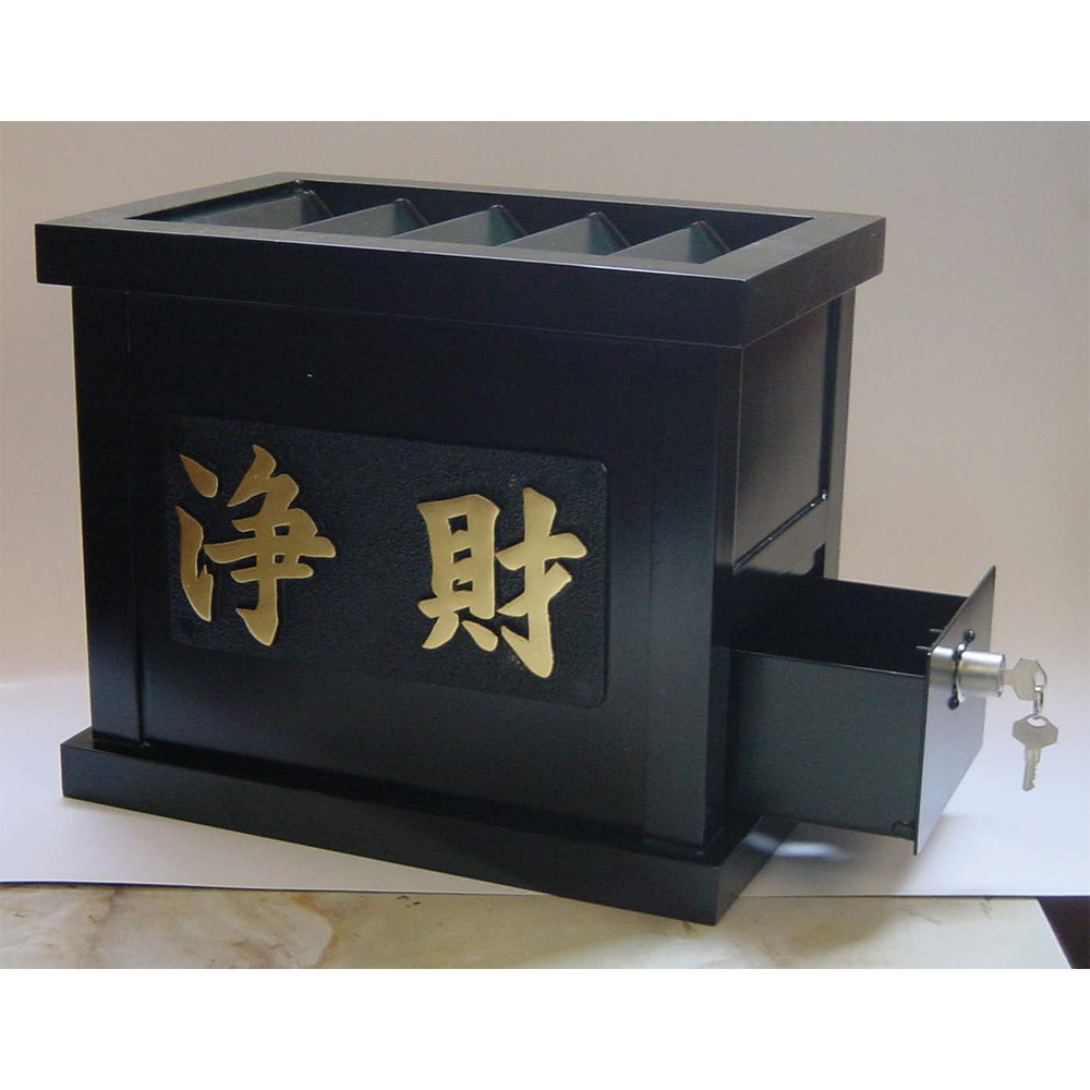 おみくじ お賽銭 鋳物賽銭箱 屋根なし 屋内外兼用