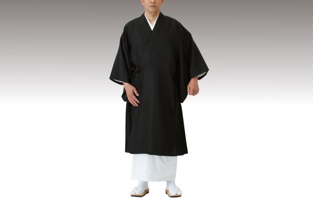 【真言宗 曹洞宗 臨済宗 改良服 改良衣】謹製御衣 カシミヤ織　改良服 (合・冬用)