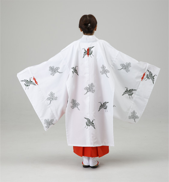 巫女用 千早】 千早 フリーサイズ （年間用）